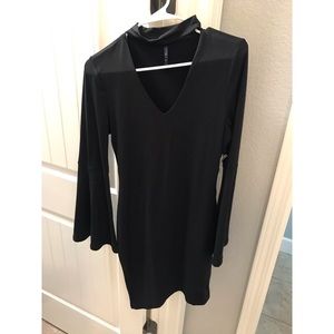 Black long sleeve super soft dress for sale!
